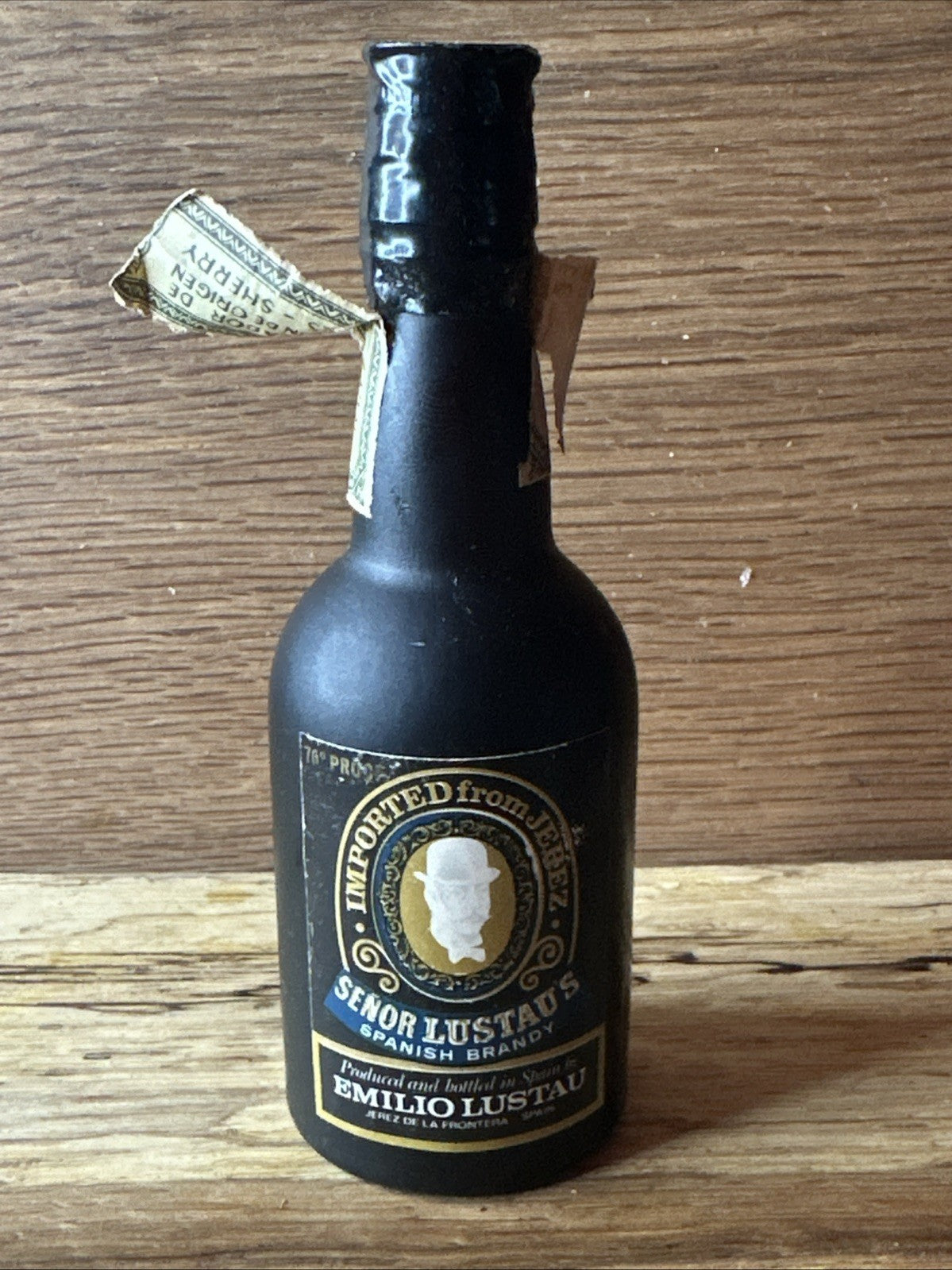 Señor Lustau's Spanish Brandy Miniature Full