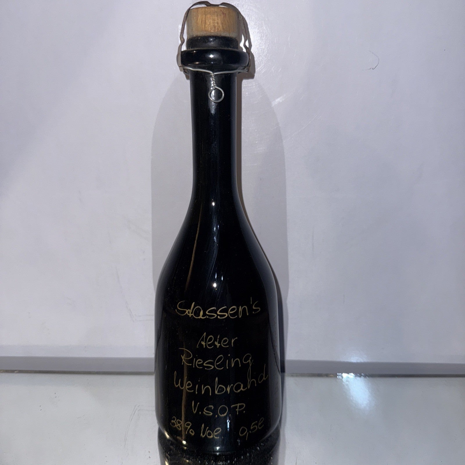 Glassen’s Alter Riesling Weinbrand V.S.O.P. Grape Brandy Germany