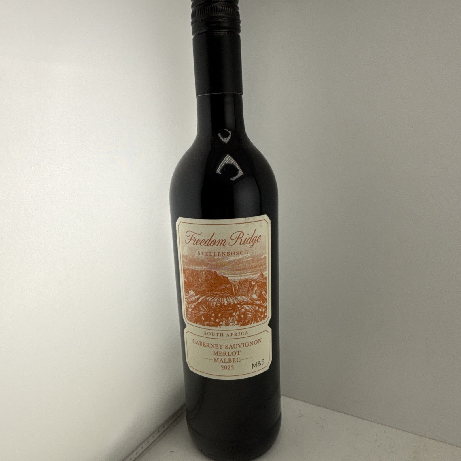 Freedom Ridge Stellenbosch 2023 Cab Merlot Malbec 75cl M&S