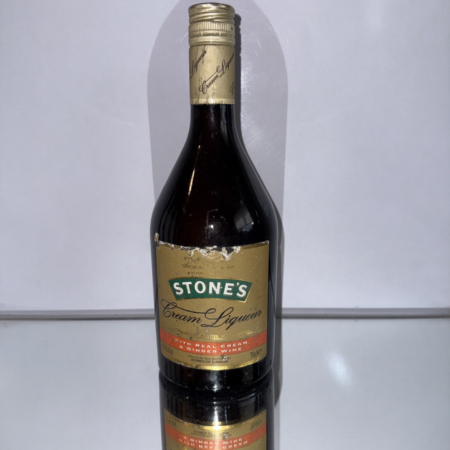 Stones Cream Liqueur  Gonger Wine 17% 70cl 1980s (?)