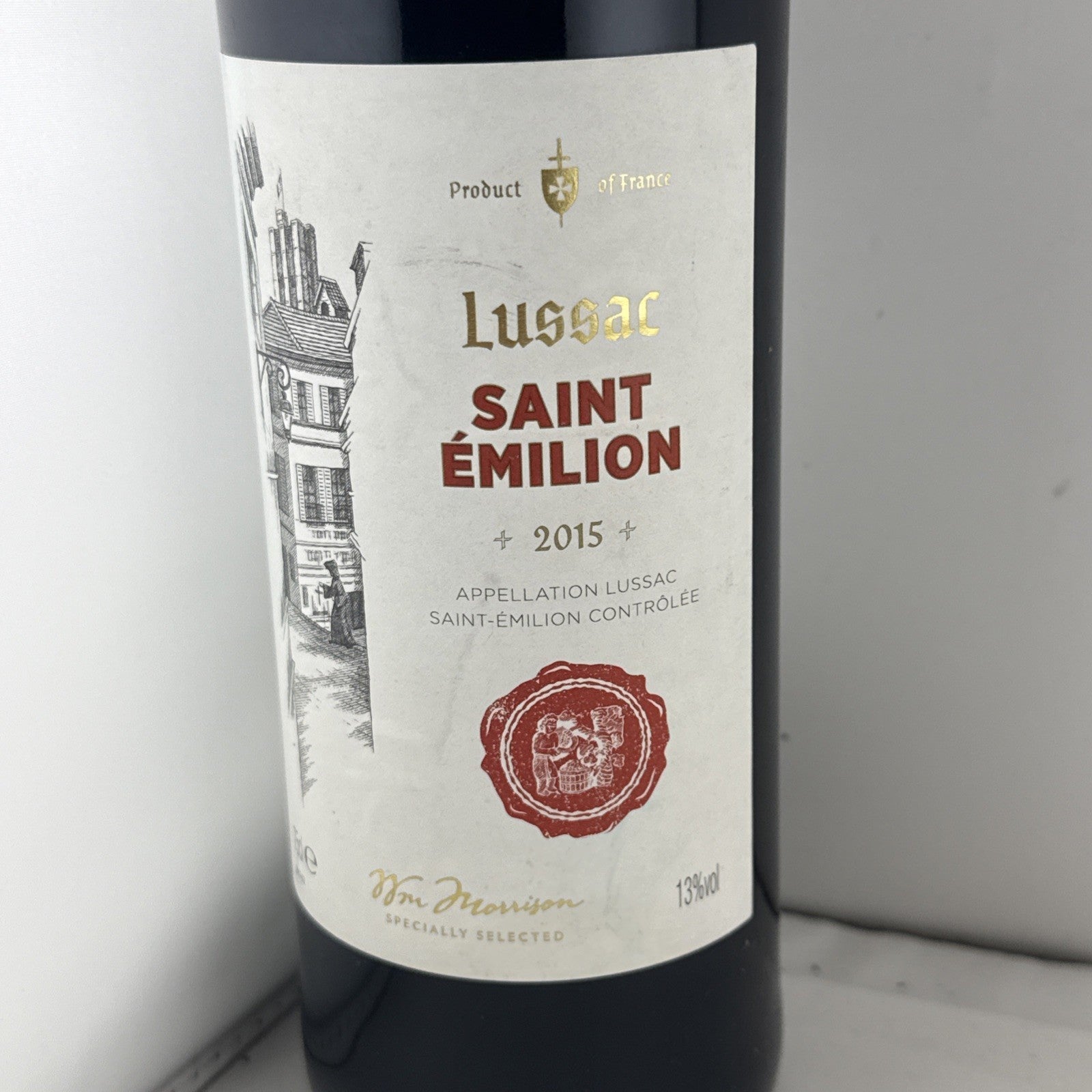 Morrisons The Best Lussac Saint-Émilion 2015 Bordeaux Red Wine 75cl