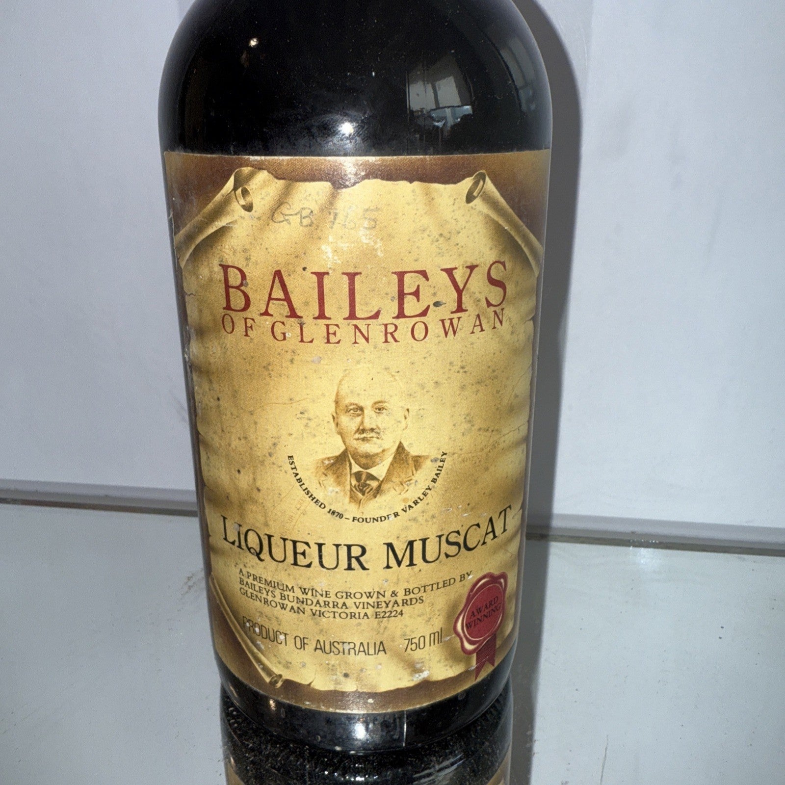 Baileys of Glenrowan Liqueur Muscat 1980 vintage Rare
