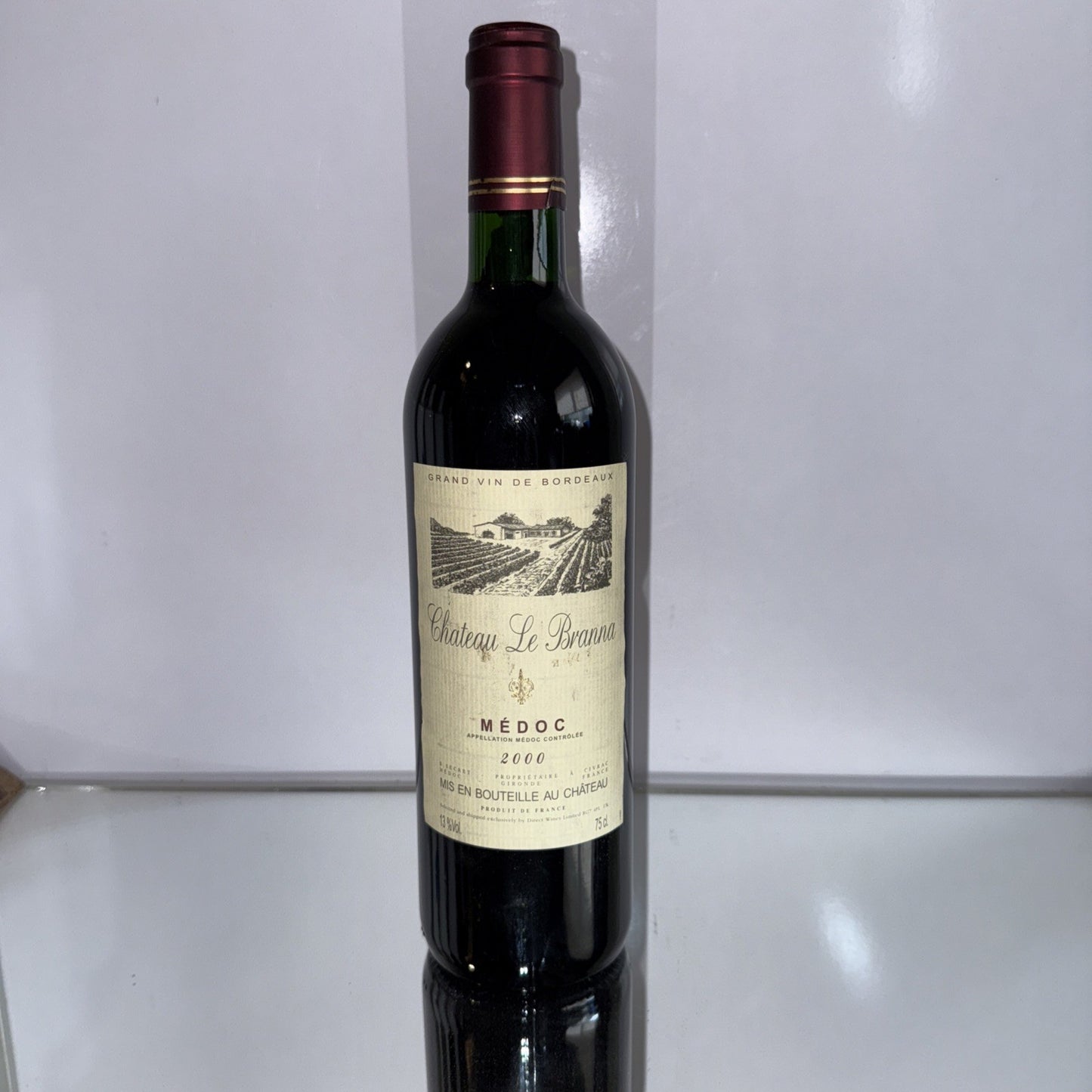 Chateau Lebeque Medoc 2000 red