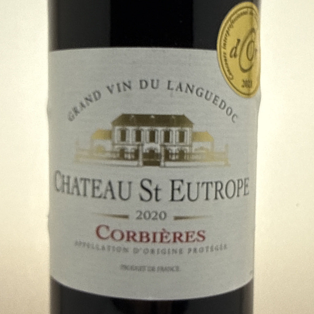 Chateau St Eutrope Corbieres 2020 6yo Languedoc Red Wine — Gold Medal