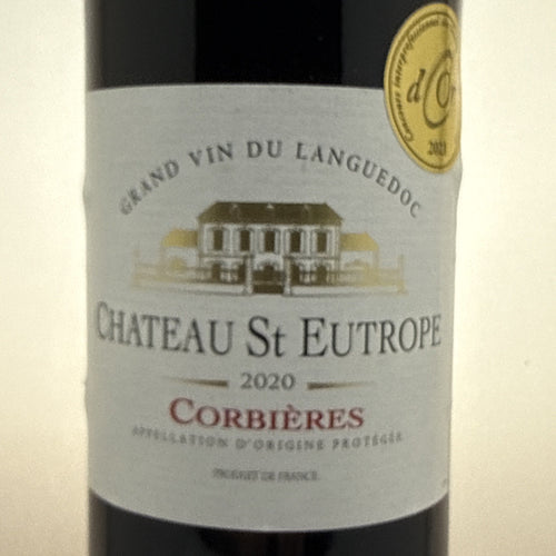 Chateau St Eutrope Corbieres 2020 6yo Languedoc Red Wine — Gold Medal