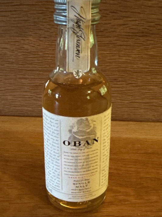 Oban 14 Scotch Whisky Miniature full 1990s