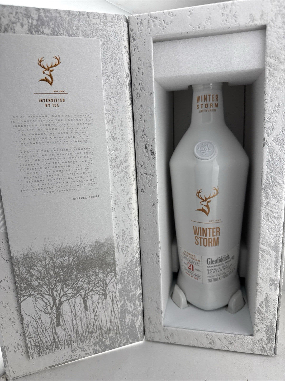 Glenfiddich Winter Storm 21 Year Old Icewine Cask Finish 70cl 43%