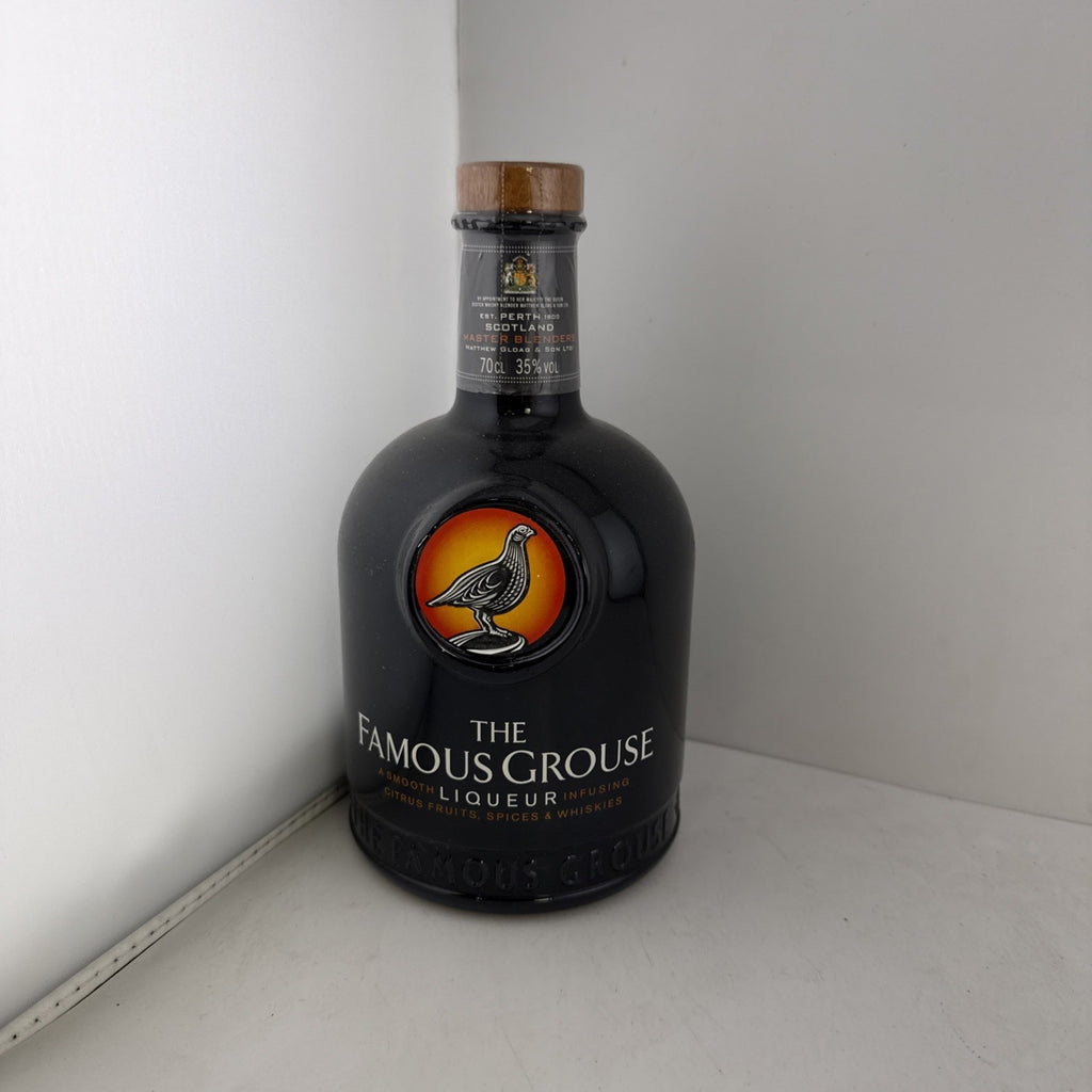Famous Grouse Liqueur Full Sealed Discontinued Black Bottle