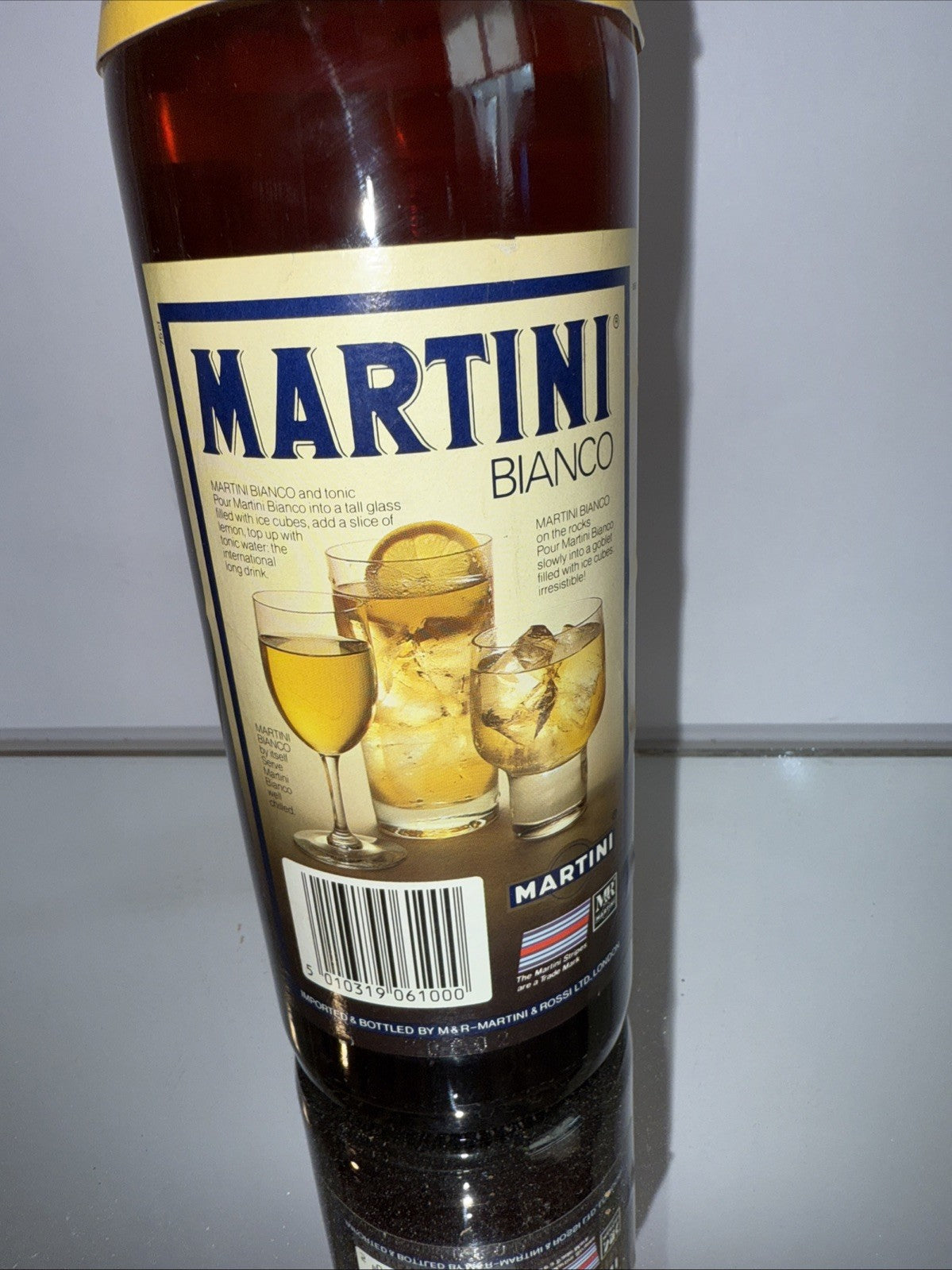MARTINI BIANCO 75CL VERMOUTH & APERITIFS FORTIFIED WINE MARTINI ITALY Dated 1988