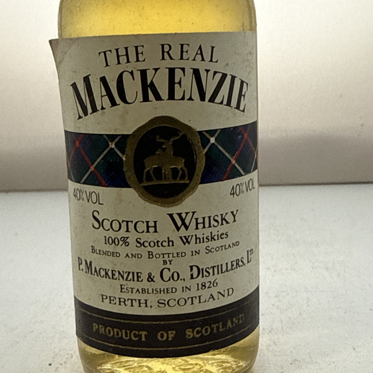 The Real Mackenzie — 5cl Blended Scotch — P. Mackenzie & Co, Perth