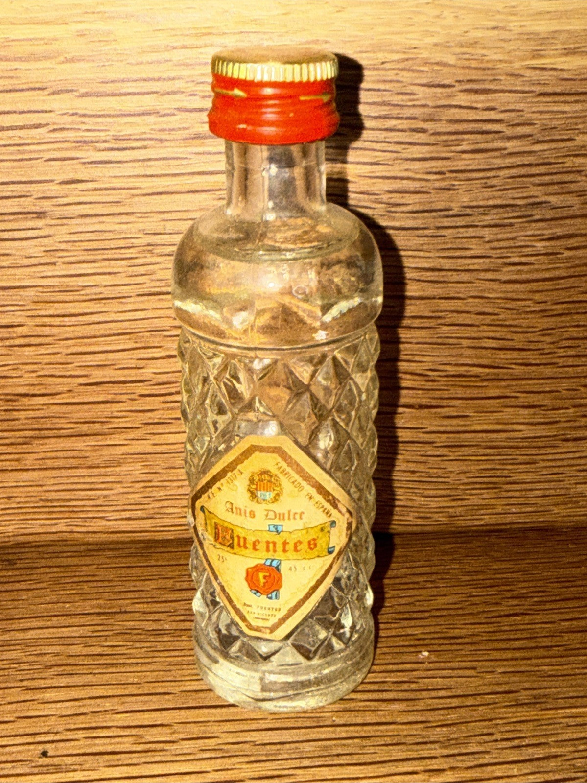 Fuentes Anis Dulce Miniature Full 1970s