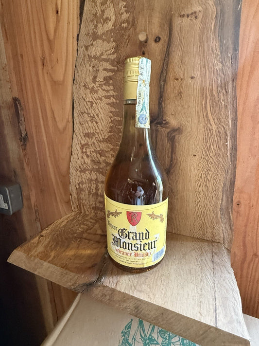 Grand Monsieur Orange Brandy ( like cointreau) 1970s