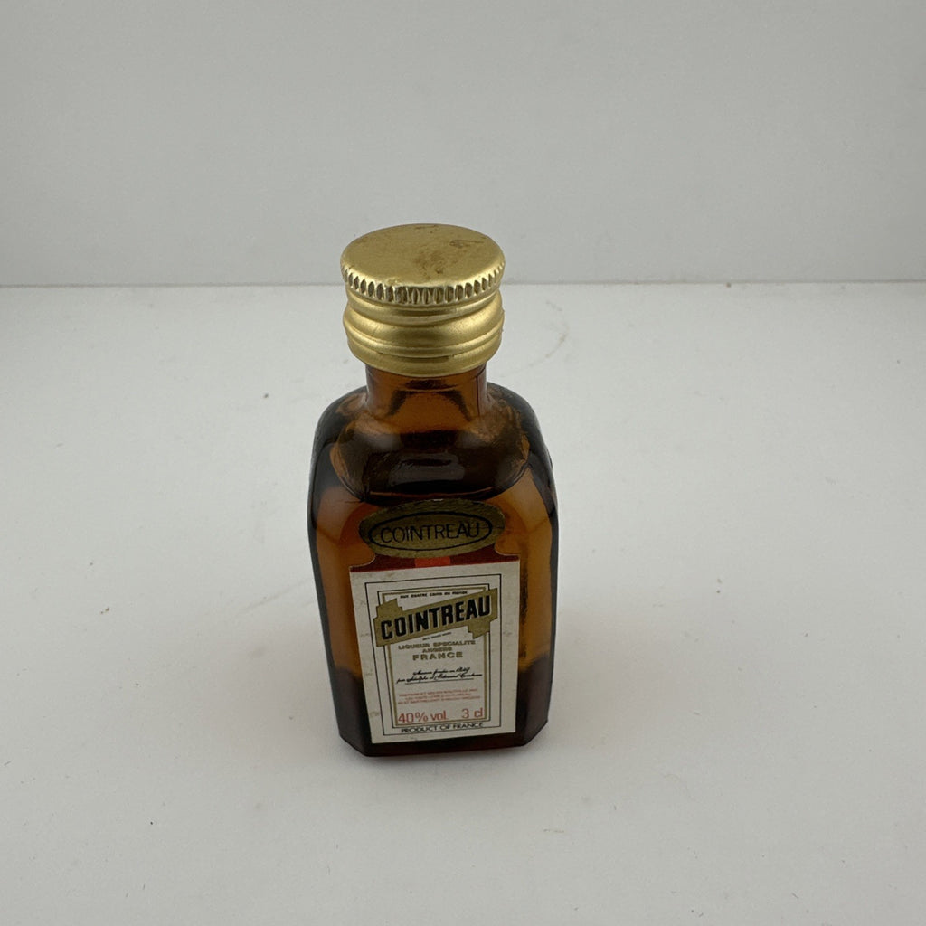 Cointreau extra dry orange liqueur bottle Miniature