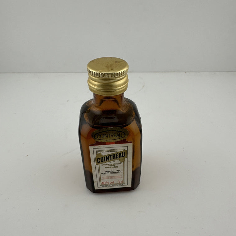 Cointreau extra dry orange liqueur bottle Miniature