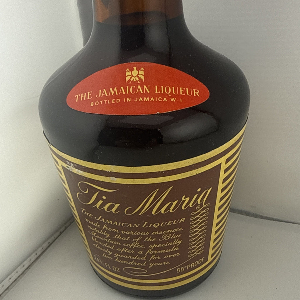Vintage Tia Maria Jamaican Liqueur 24⅔ fl oz 55 Proof Sealed 1970s