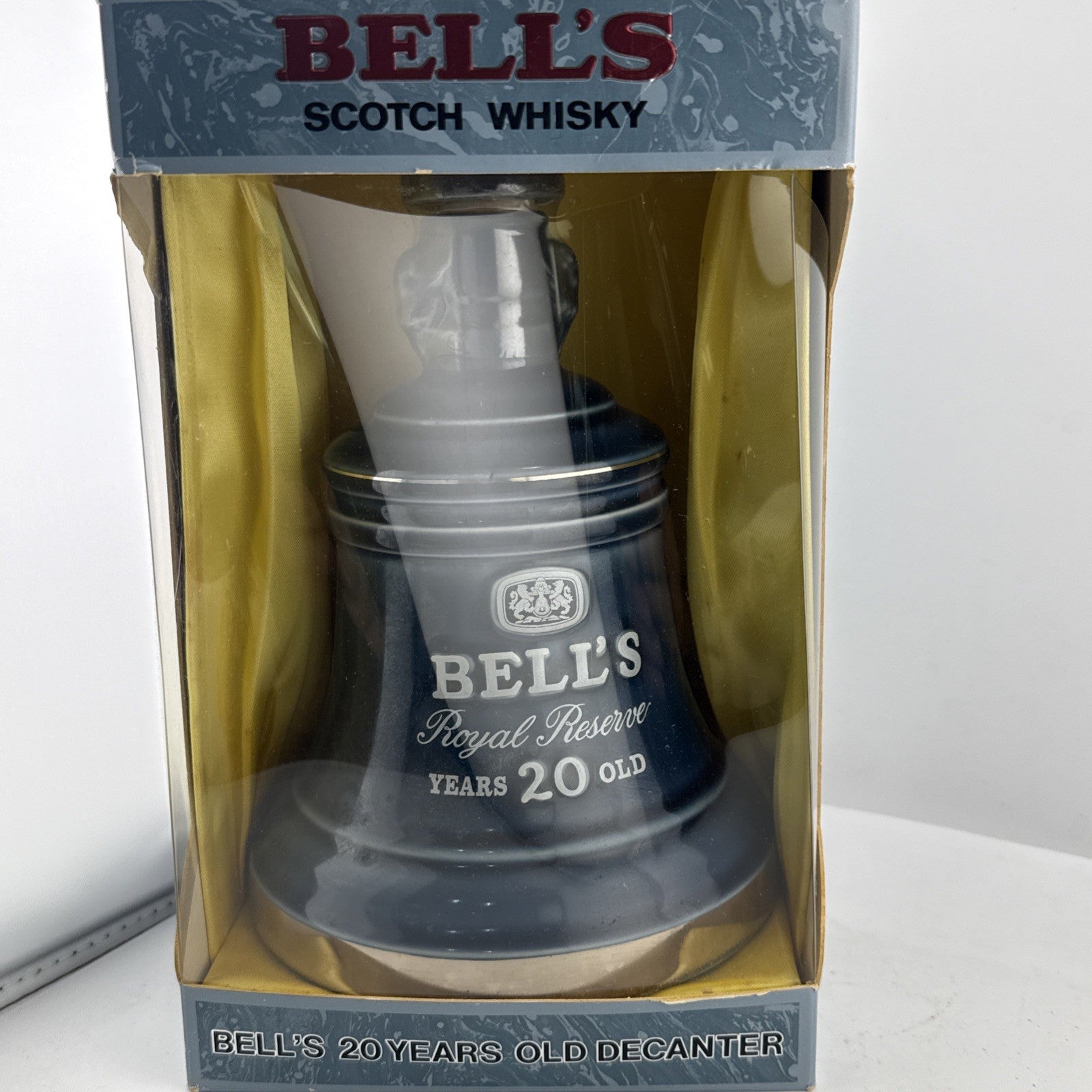 Bells Royal Reserve 20 Y/O 1987 Scotch Whisky Decanter Full Boxed C/w Receipt