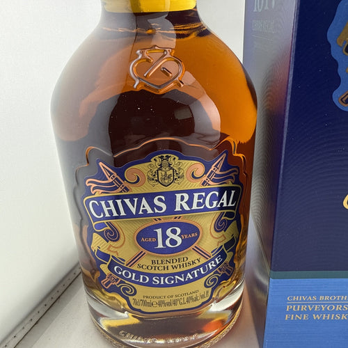 Chivas Regal 18 Year Old Gold Signature Blended Scotch Whisky 70cl