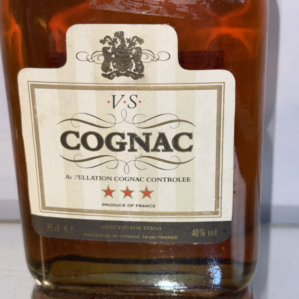 Tescos Own Cognac 1/2 Bottle
