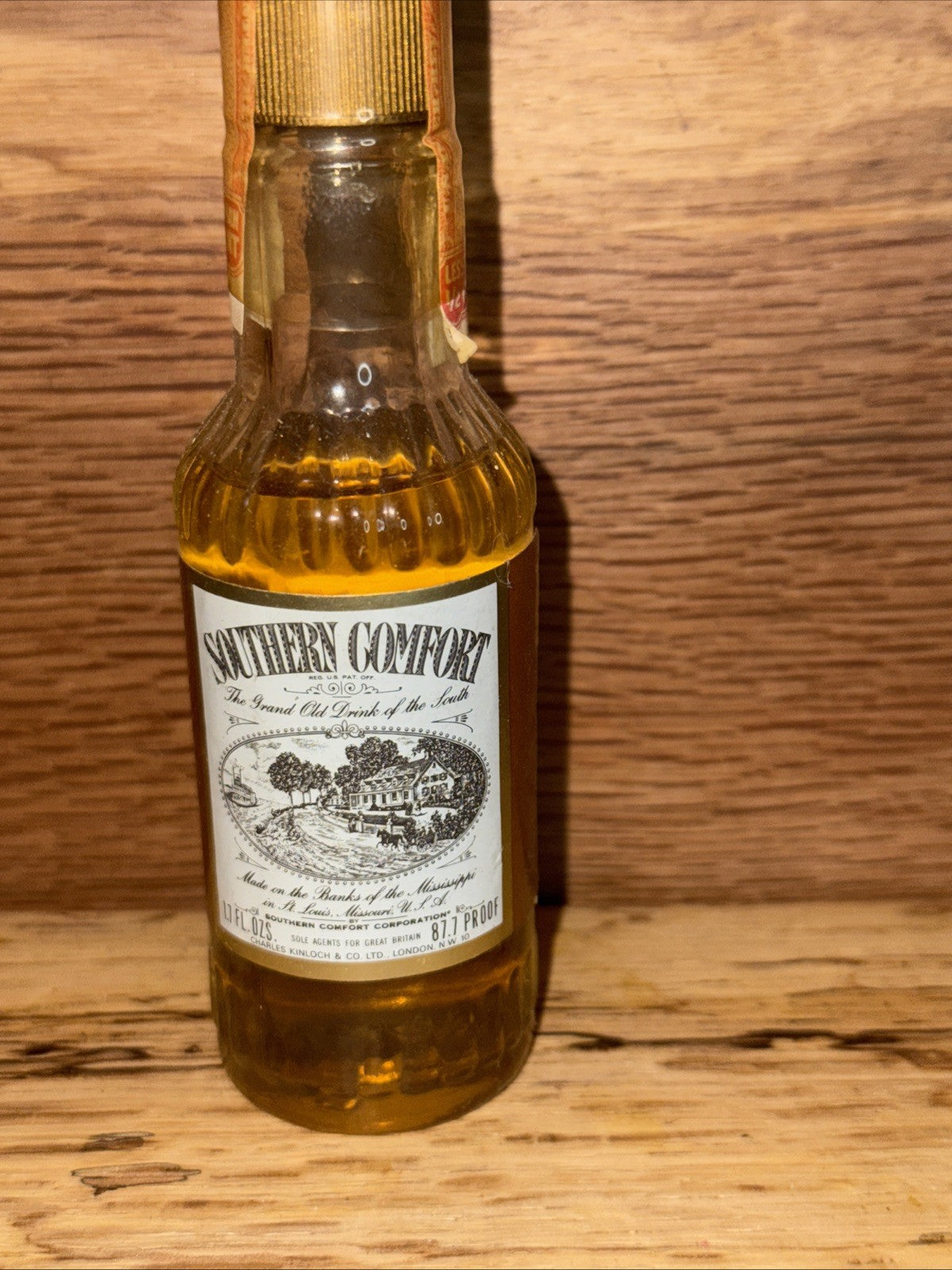 1970s Southern Comfort Miniature Vintage