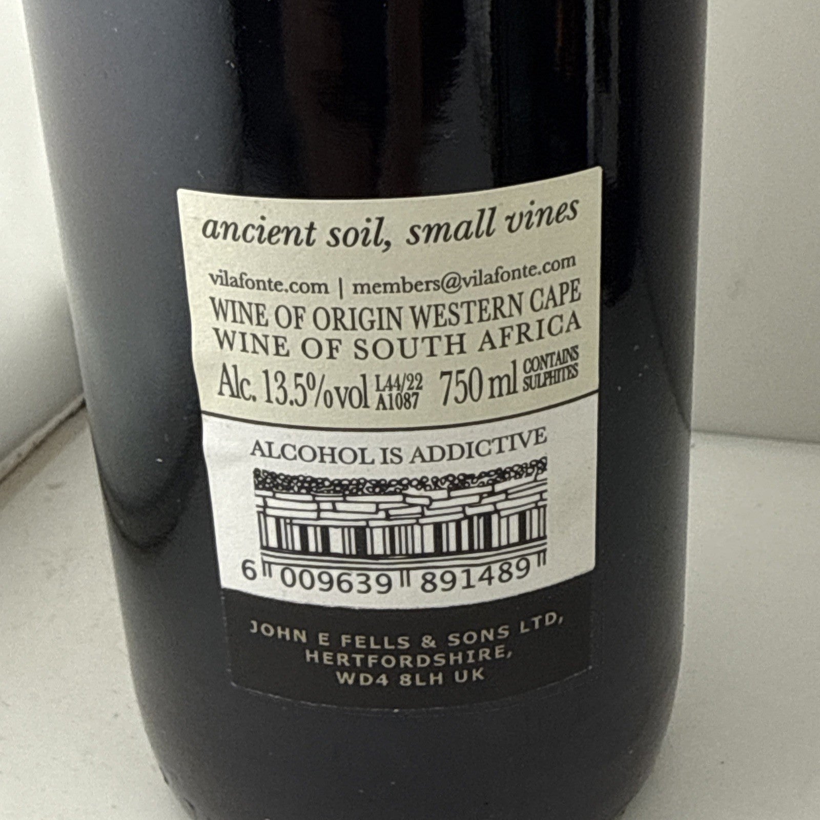 Vilafonté Seriously Old Dirt 2021 South African Red Wine 75cl