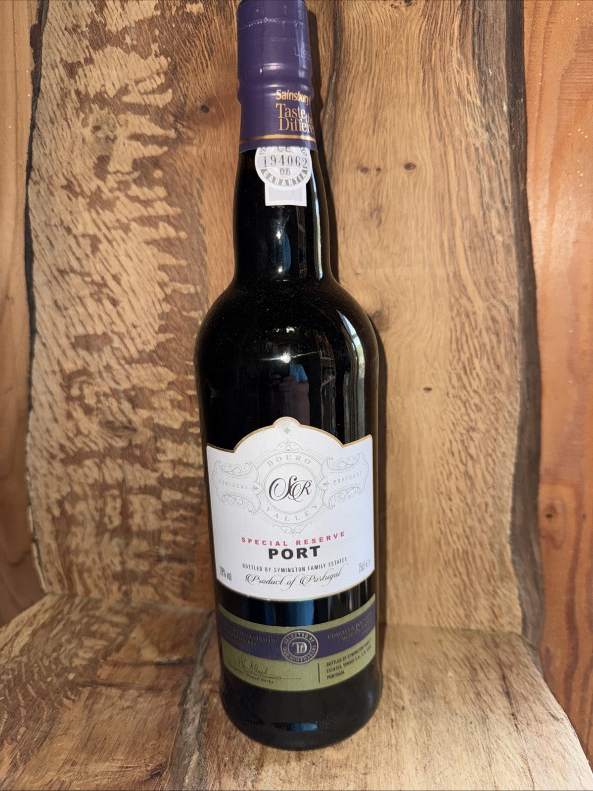 Sainsburys taste The difference special reserve port Symmington Estate