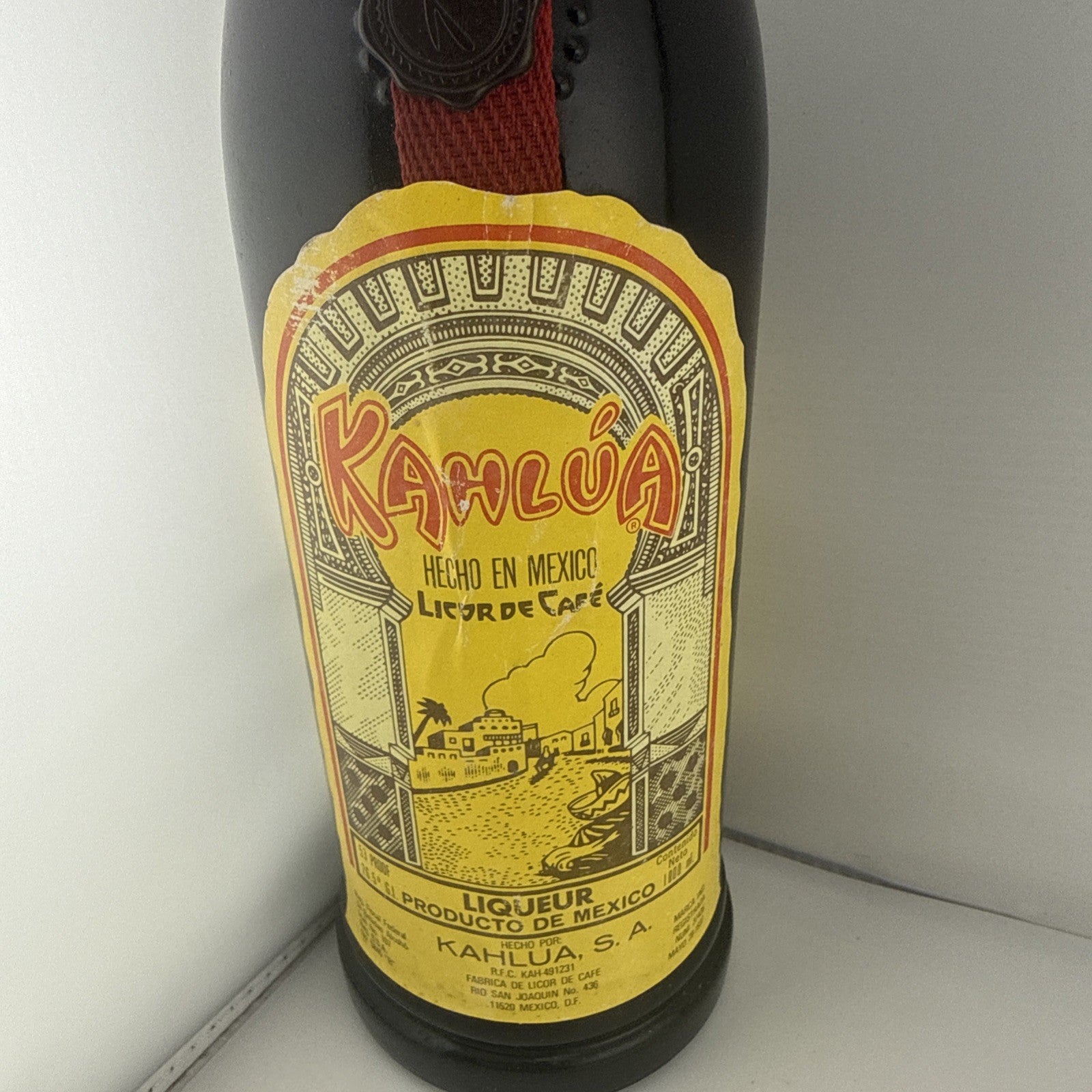 kahlua Coffee Liquour Bottled 1960s/70s Mexico Iconic