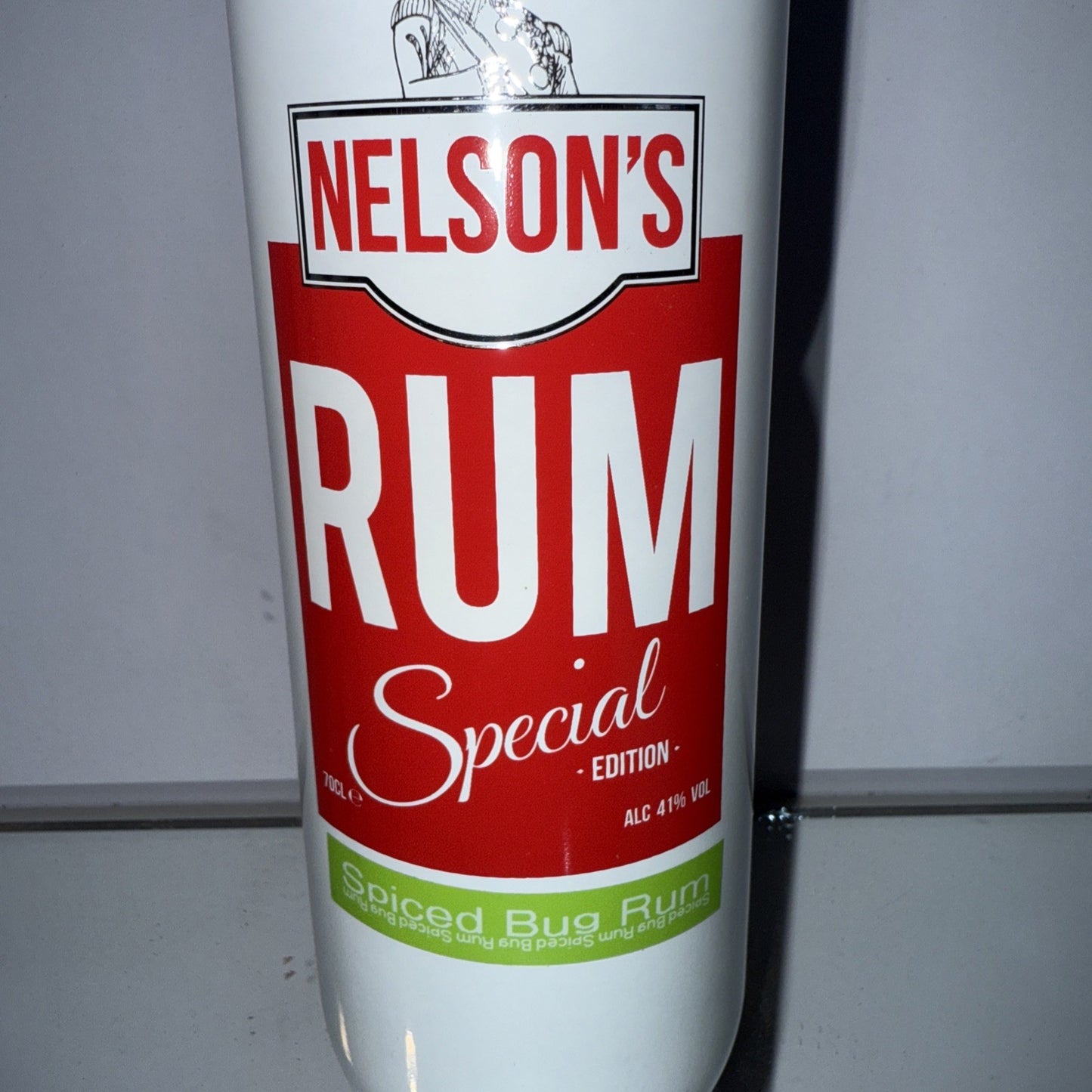 Nelson's Bug Spiced Rum Small Batch Product In Very Small Nos. distillery closed