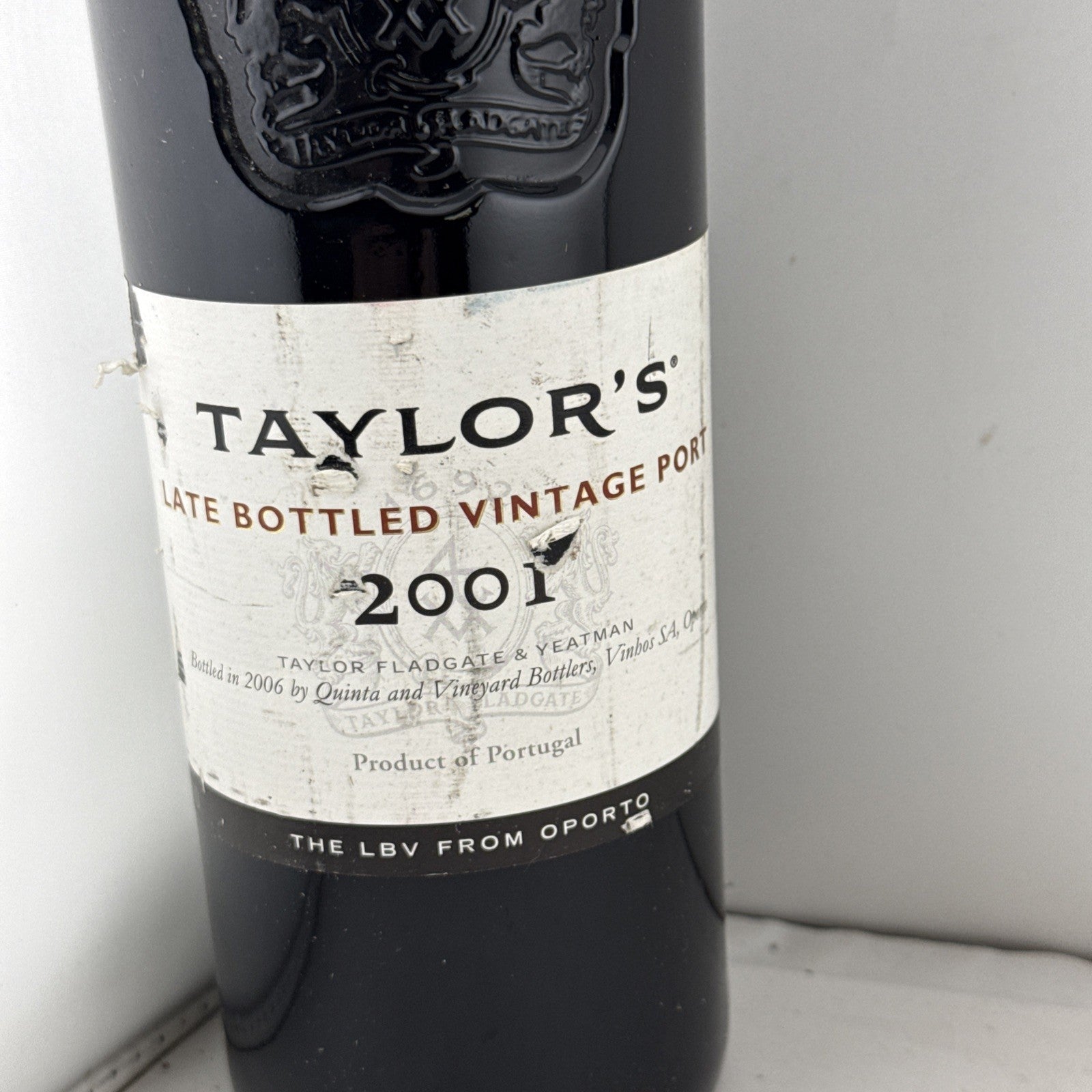 Taylor’s 2001 Late Bottled Vintage Port LBV 75cl 20% Bottled 2006