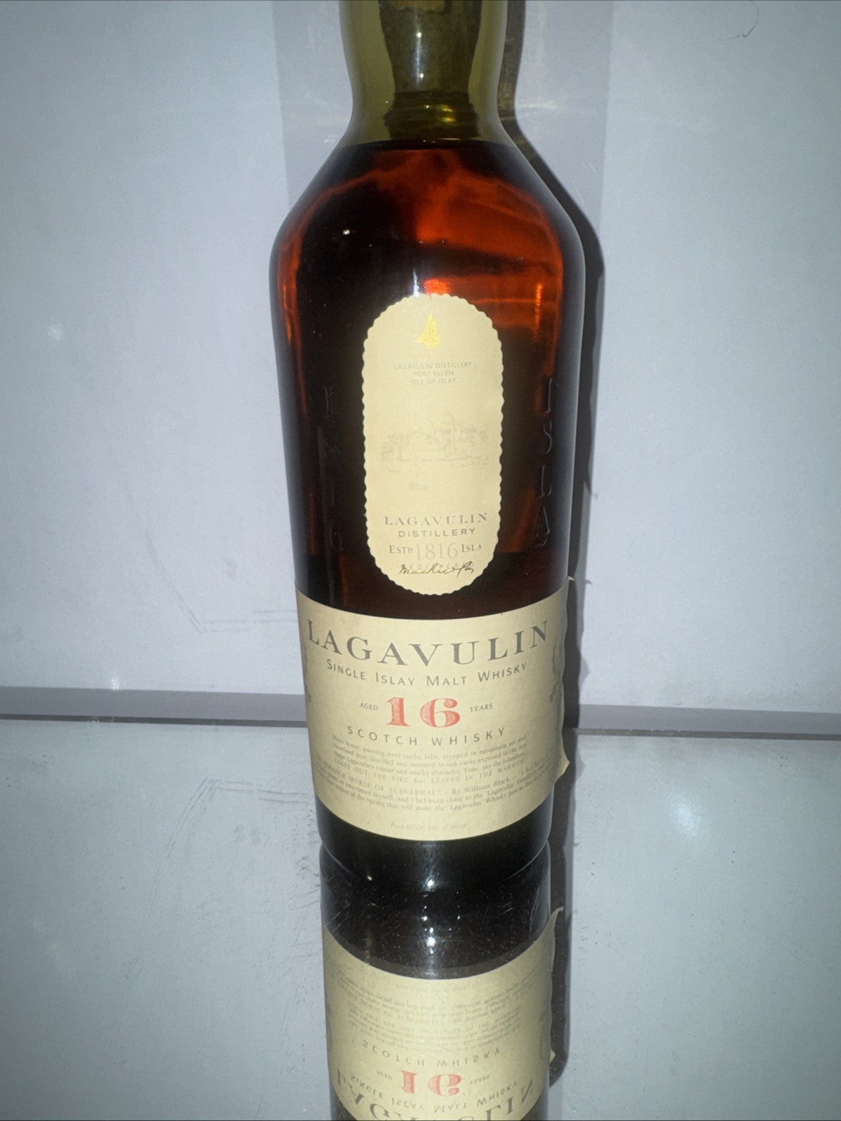 Lagavulin 16 Year Old single malt scotch whisky
