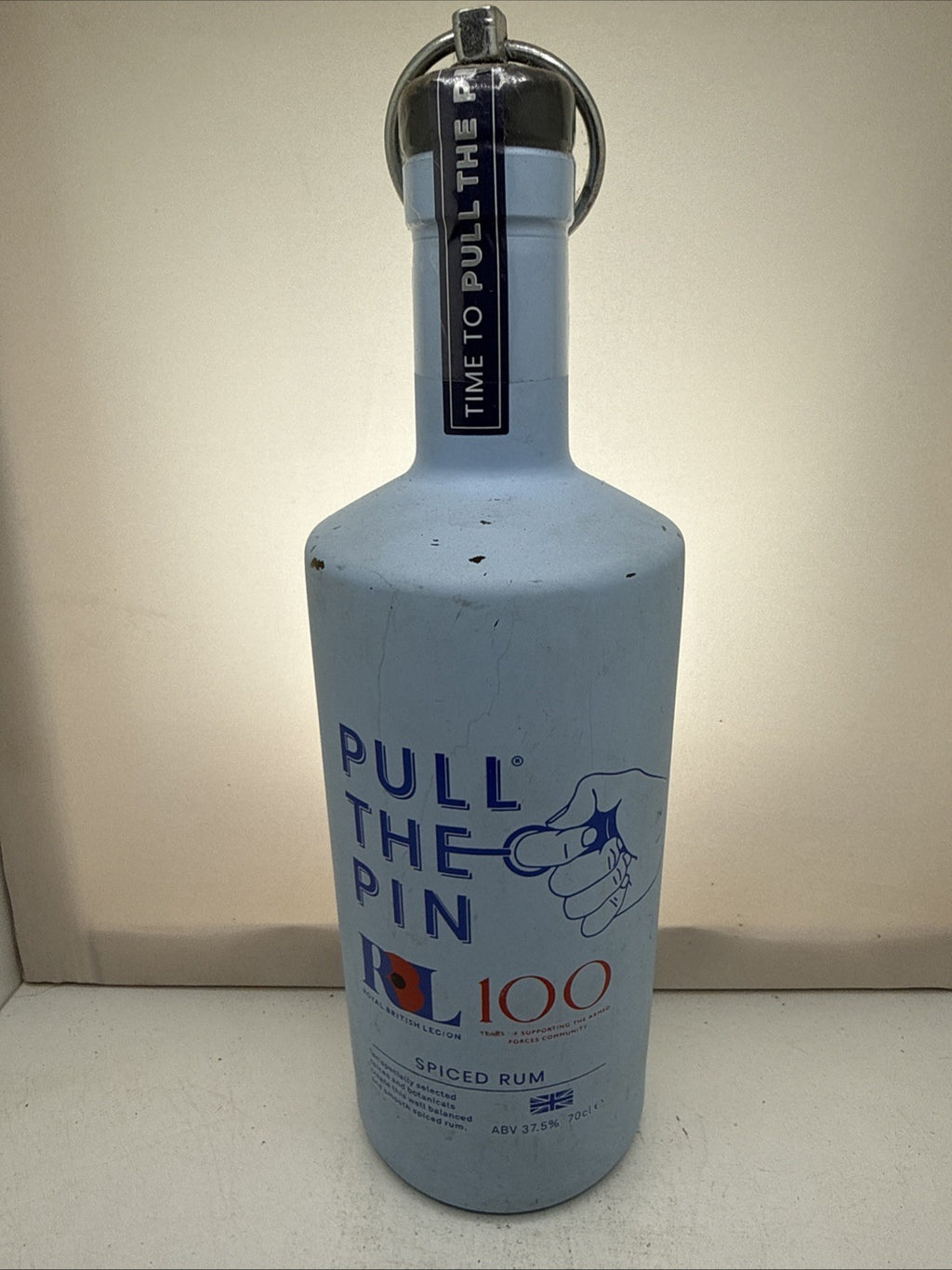 Pull The Pin Royal Brit Legion Spiced Rum Exceptionally Rare Find Pre Fallout!
