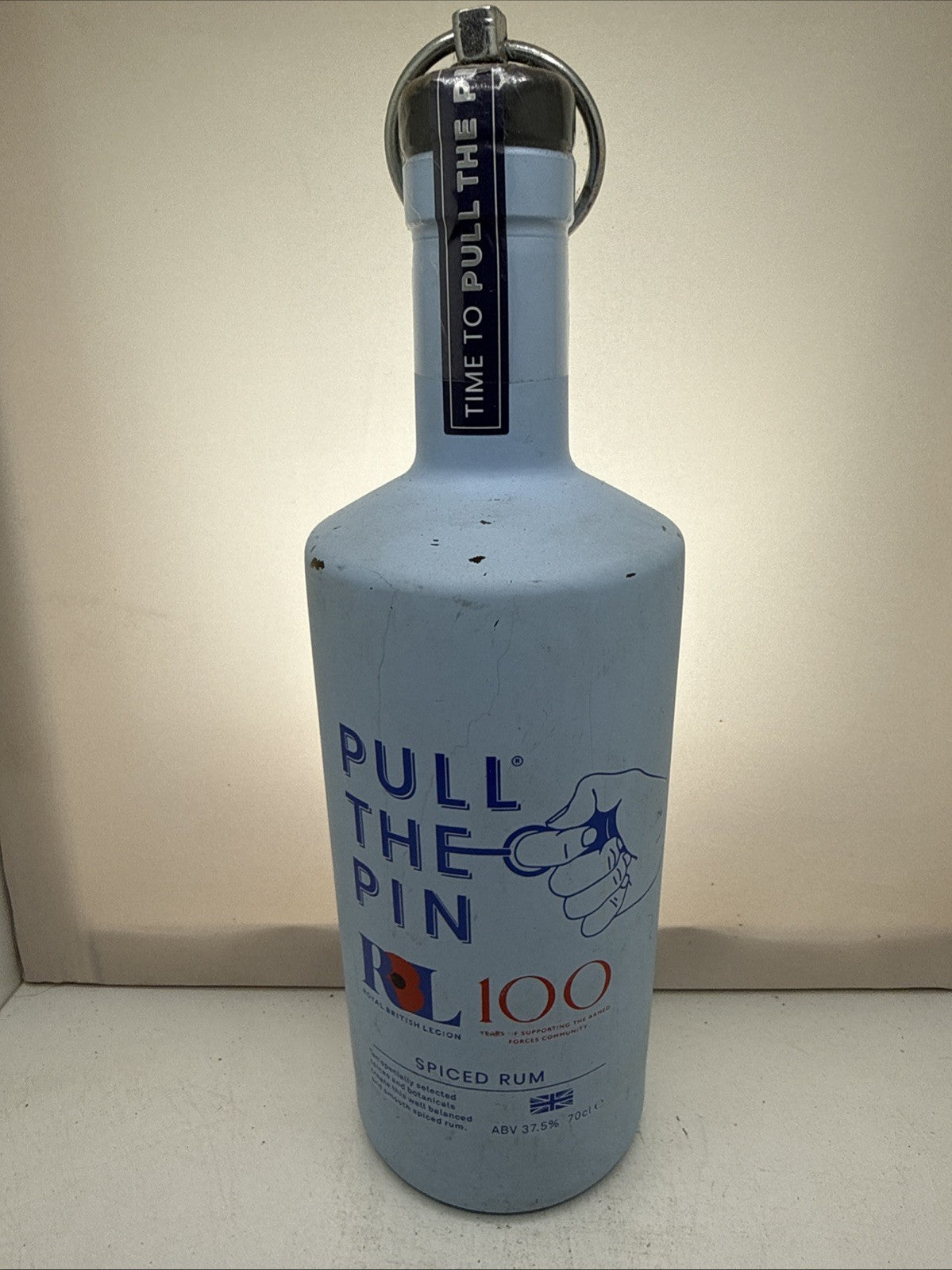 Pull The Pin Royal Brit Legion Spiced Rum Exceptionally Rare Find Pre Fallout!