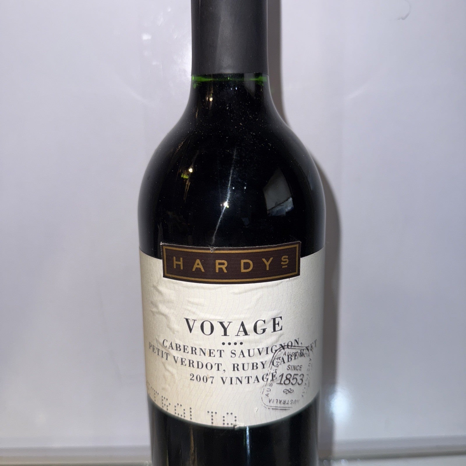 Hardys Voyage 2007 Cab Sauvignon/petit Verdot/cabernet Red Australia