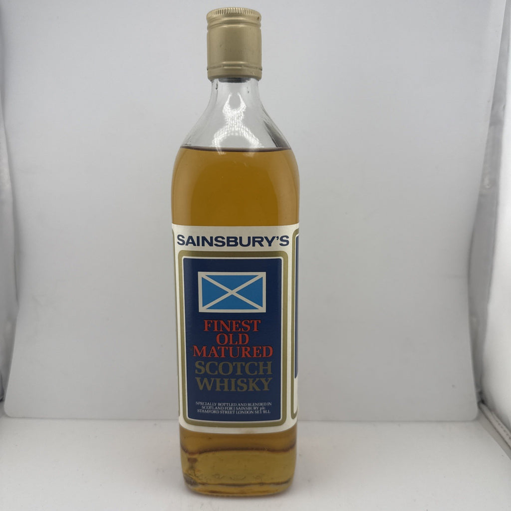 Sainsbury’s Finest Old Matured Scotch Whisky 75cl 40% 1980s