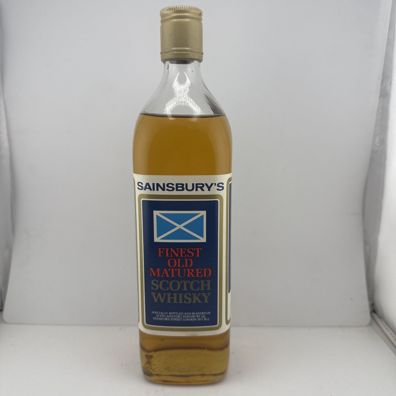 Sainsbury’s Finest Old Matured Scotch Whisky 75cl 40% 1980s