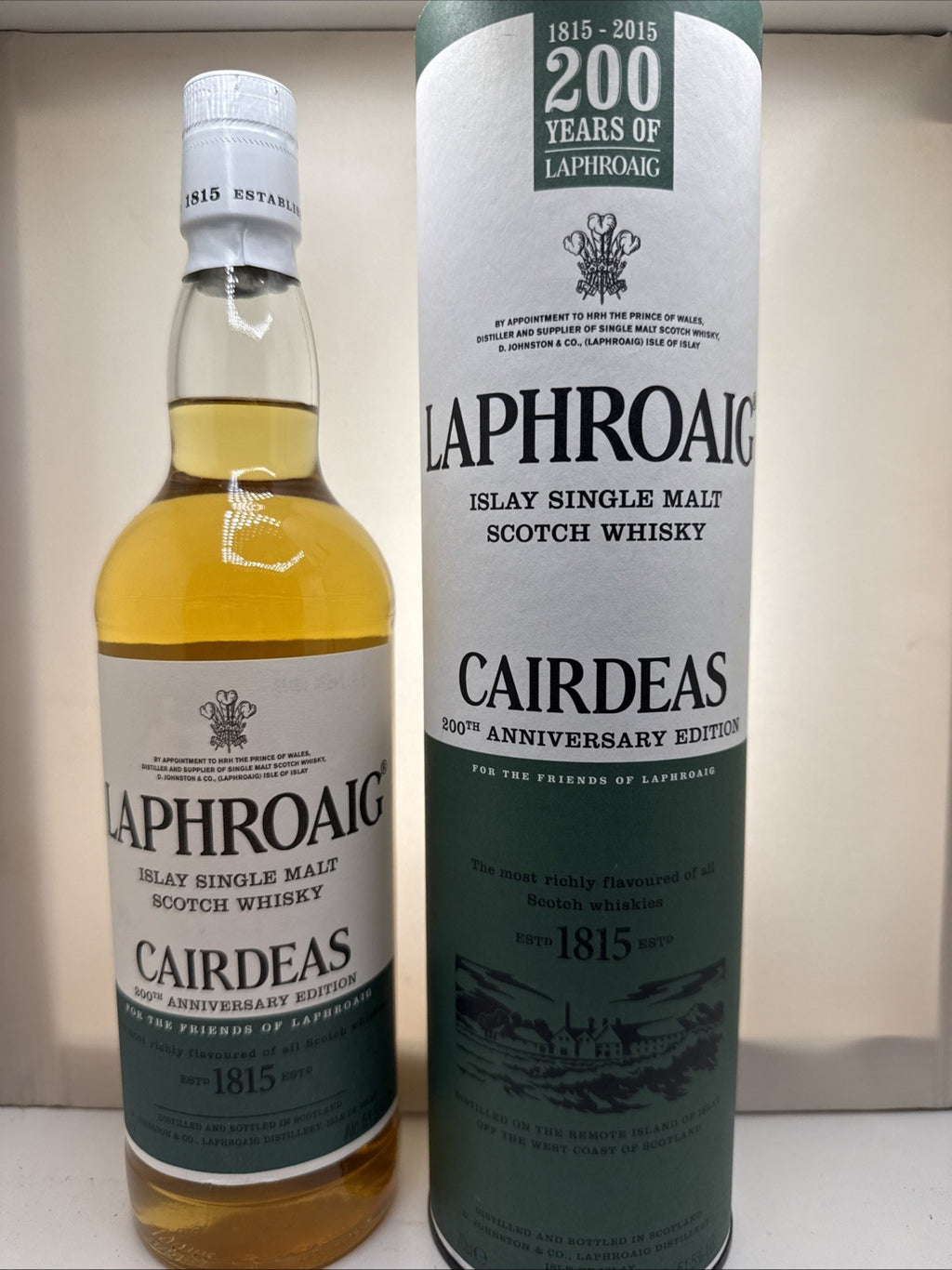 Laphroaig Cairdeas 200th Anniversary 2015 70cl 51.5% Boxed
