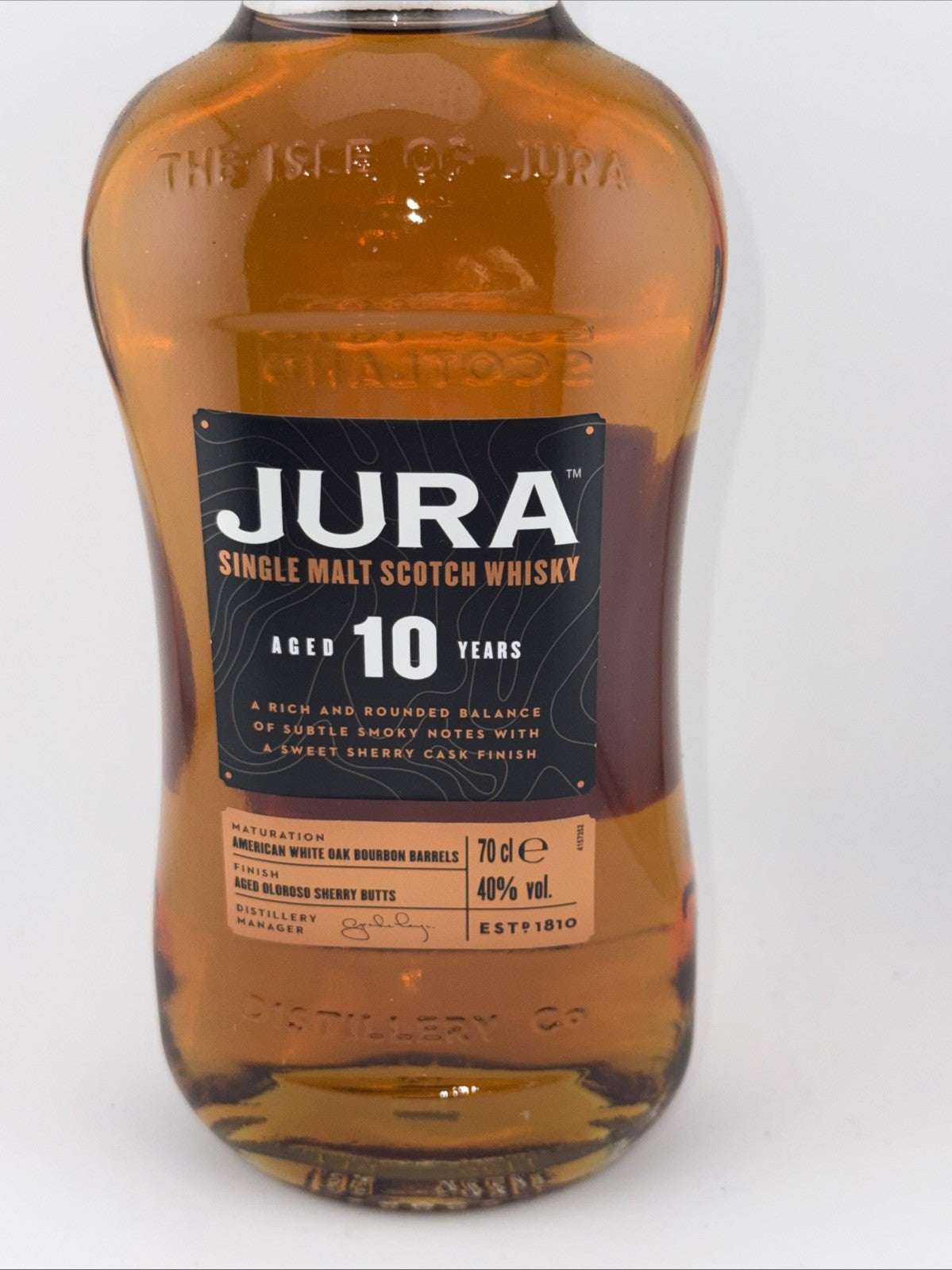Isle of Jura – Single Malt Scotch Whisky Bourbon Cask Finished In Sherry Edition