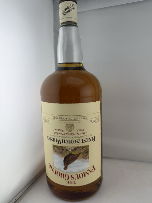 Vintage Famous Grouse Scotch Whisky 1.5L 40% 1980s Bottled For Optic