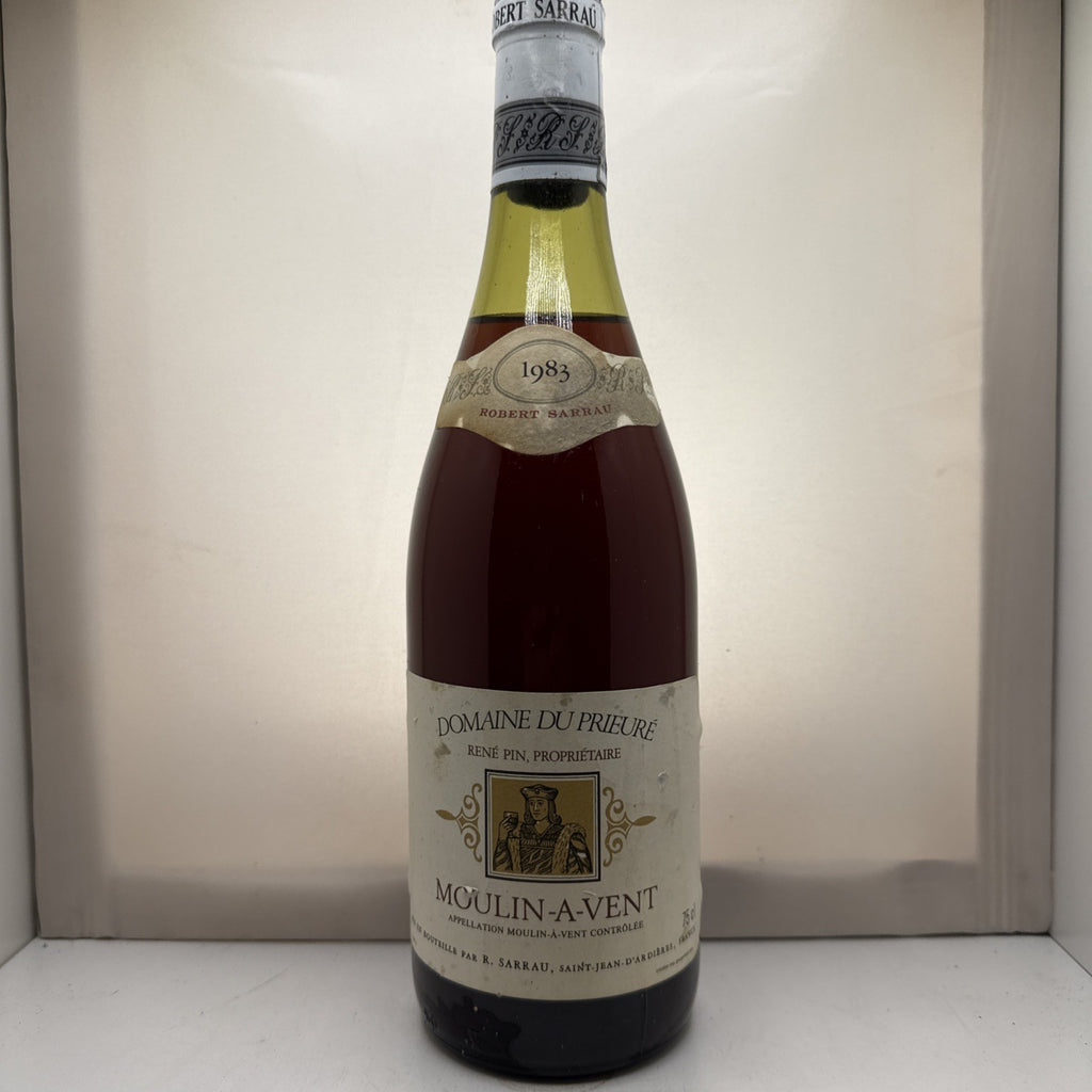 Domaine du Prieuré Moulin-à-Vent 1983 Robert Sarrau Beaujolais 75cl