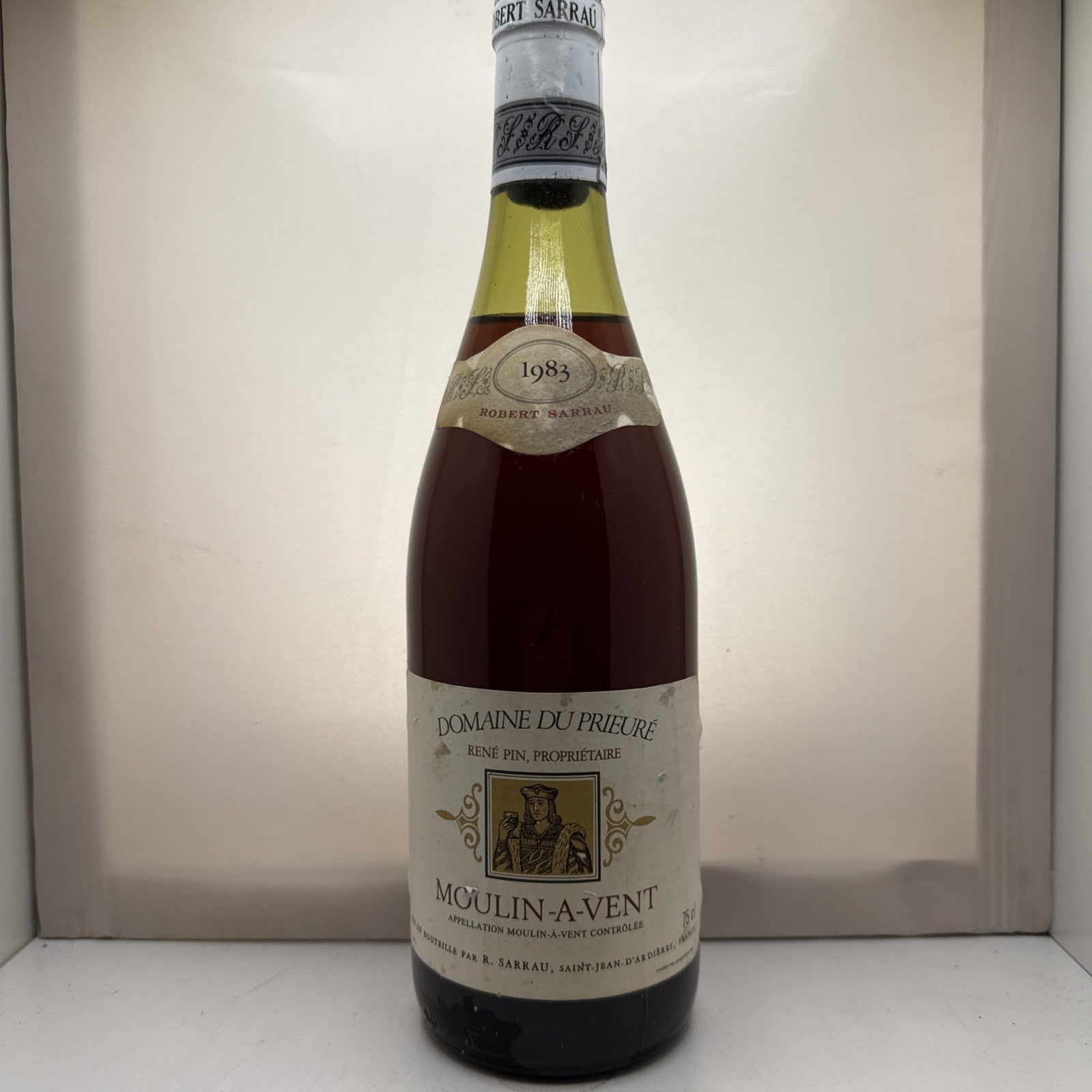 Domaine du Prieuré Moulin-à-Vent 1983 Robert Sarrau Beaujolais 75cl
