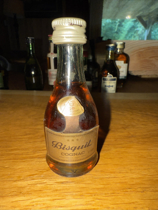 Bisquit cognac VSOP Miniature 1960s %proof Full