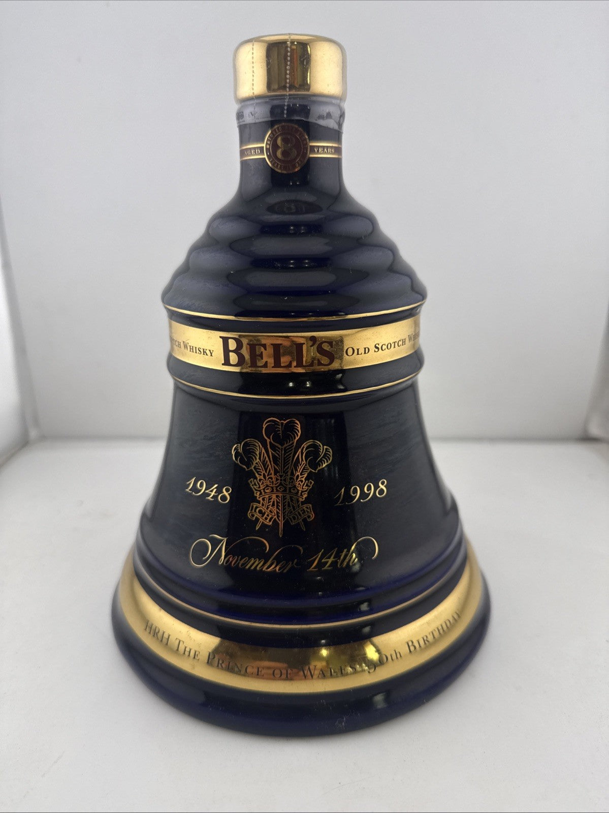 Bell’s Extra Special Prince Of Wales 50th Birthday 1998 8 Year Old 70cl Full