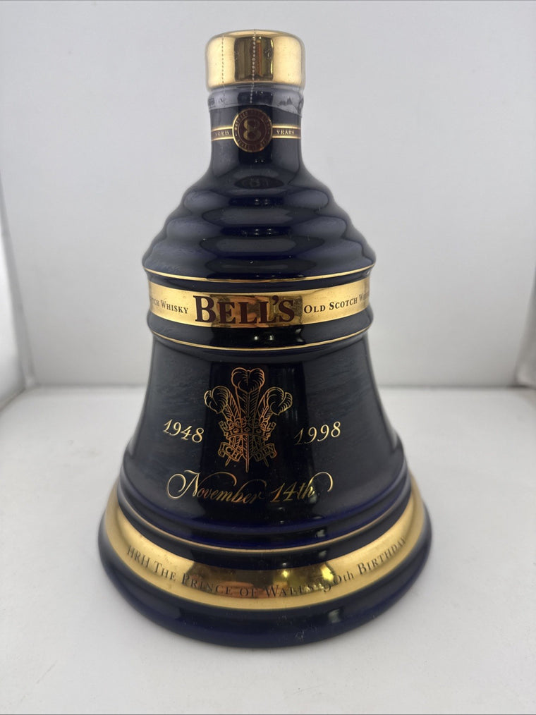 Bell’s Extra Special Prince Of Wales 50th Birthday 1998 8 Year Old 70cl Full