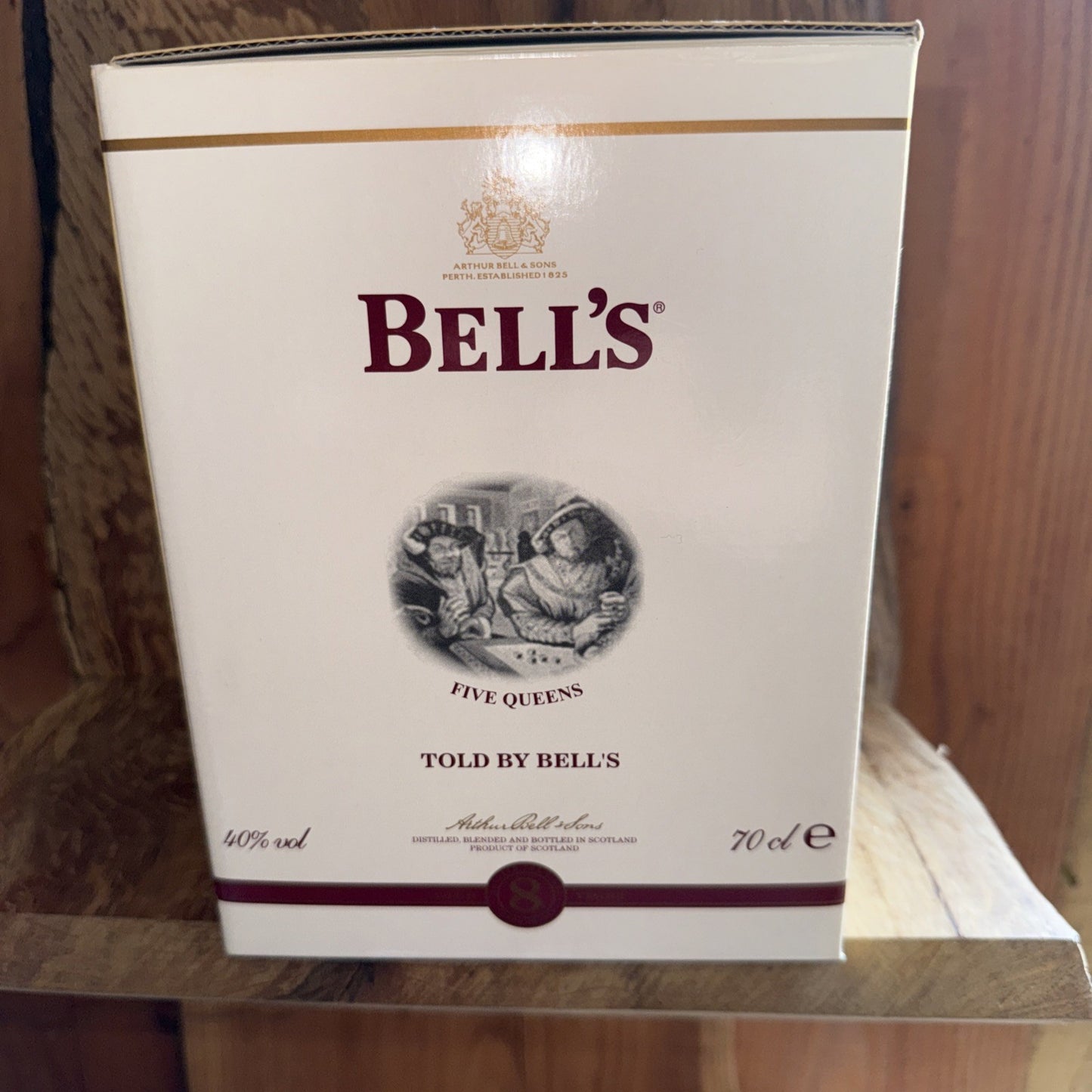 Bells Whisky 75cl decanter Christmas 2007 full boxed mint condition