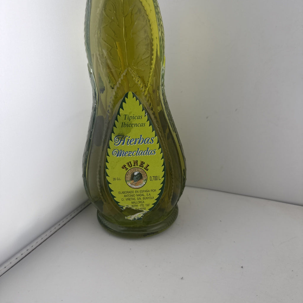 1990s Tunel Hierbas Mezcladas Camellos Ibiza 70cl Herbal Liqueur Sealed