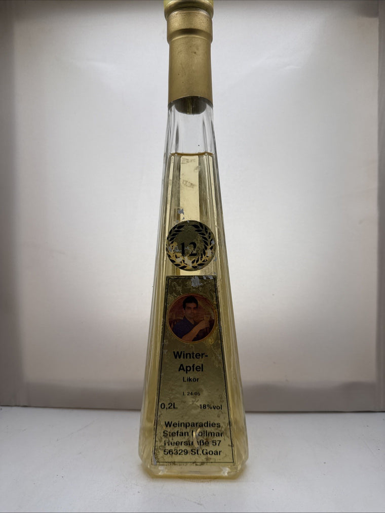 Weinparadies Winter-Apfel Likör 20cl 18% German Apple Liqueur c2005