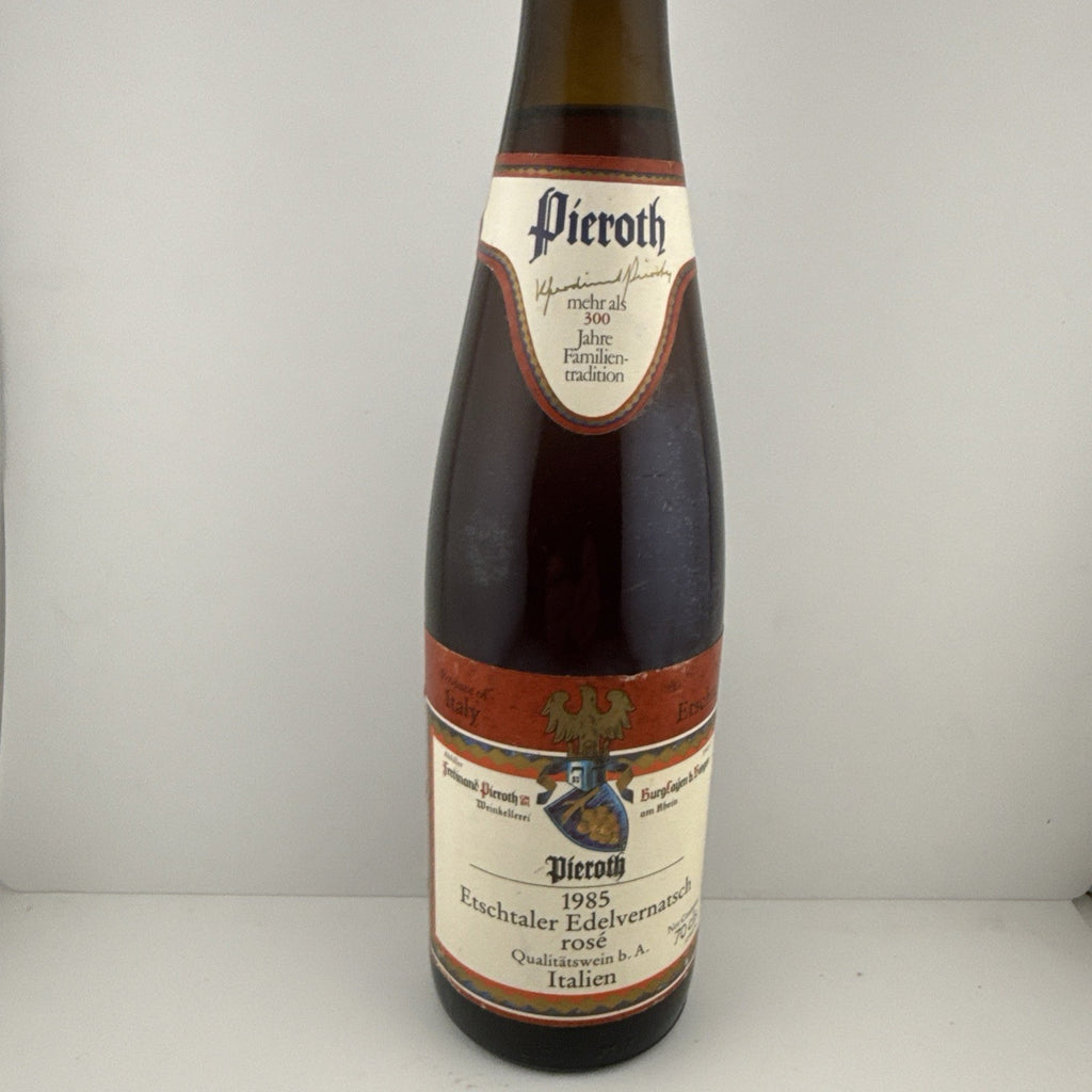 1985 Etschtaler Edelvernatsch Rosé Italy Pieroth Dieckhoff 70cl
