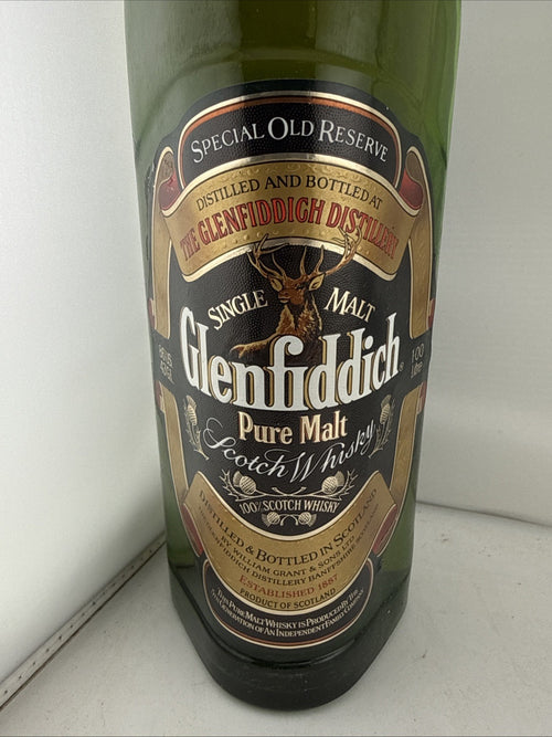 Glenfiddich Special Old Reserve Pure Malt Scotch Whisky 1L 40% 86 Us Proof 1980s
