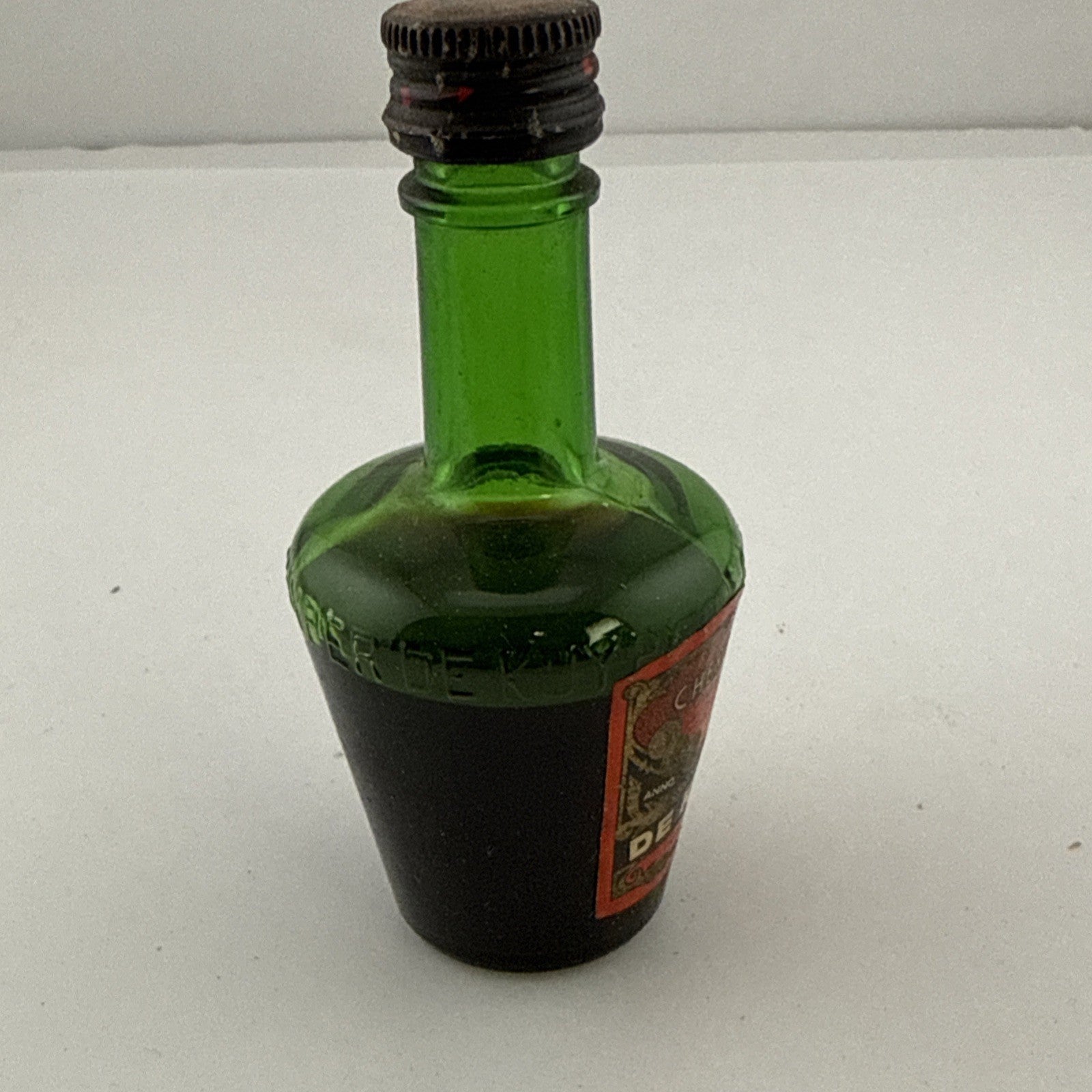 Vintage De Kuyper Cherry Brandy Miniature 42 Proof 1970s Holland