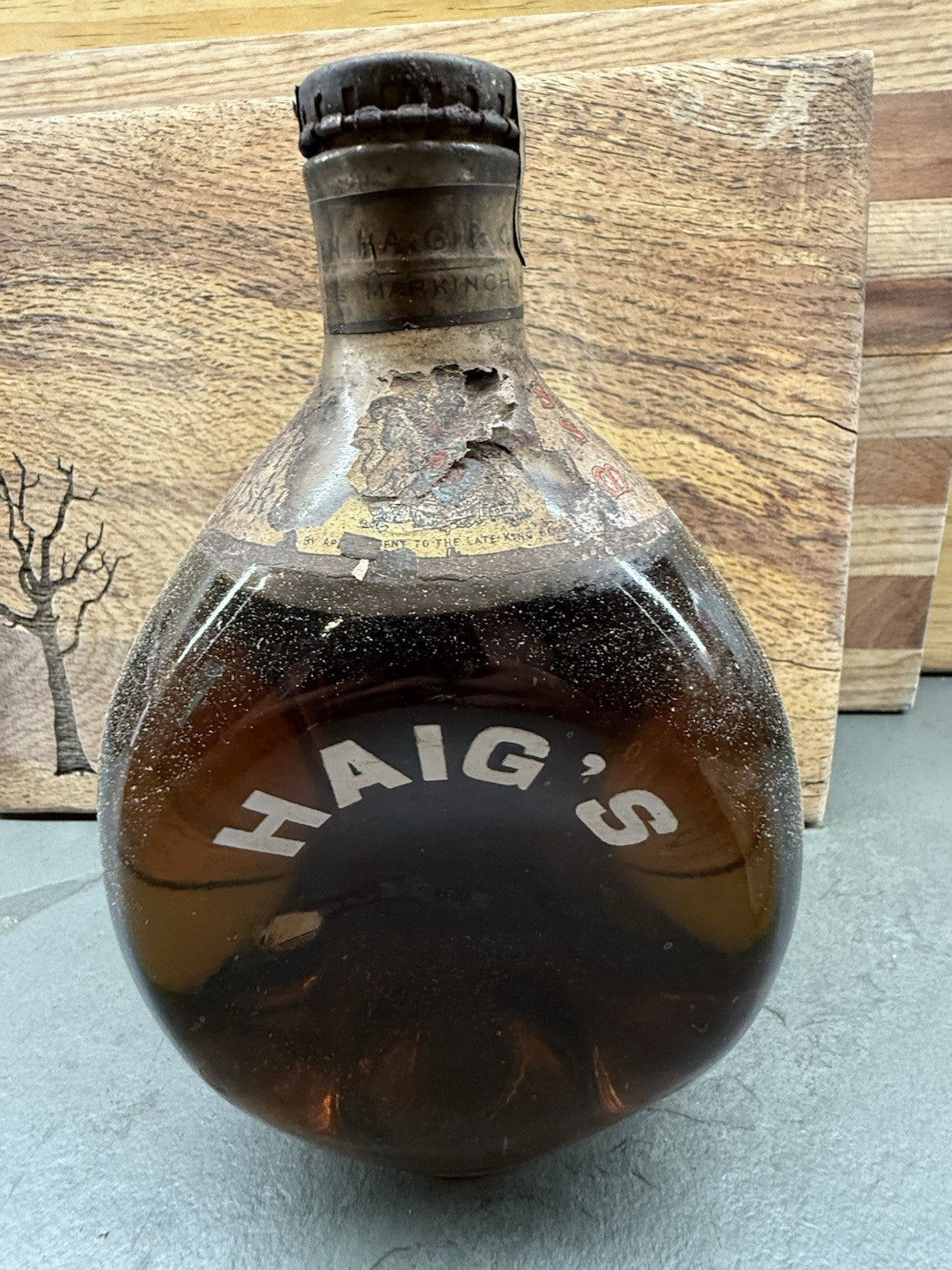 1950s/ 1960s Dimple Whisky 26 2/3 FL OZ 70% Proof vintage matured Old Very Rare