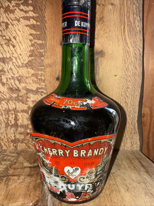 De Kuyper Cherry Brandy 50cl Liqueurs 1970s